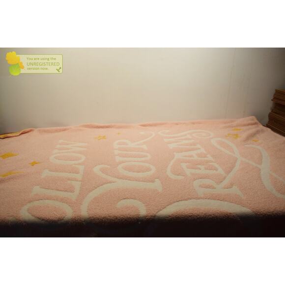 Disney Collection Pillowfort Princess 'Follow Your Dreams' Kids' Throw Blanket* - Picture 1 of 9